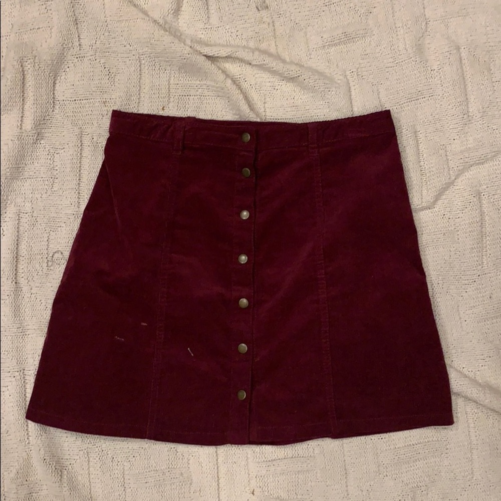 Red Velvet Skirt!